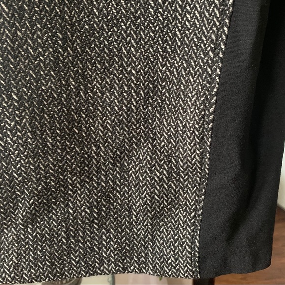 NWT Yoana Baraschi Morph Black Herringbone Sheath Dress - Picture 4 of 12